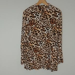 New Direction Animal Print Top